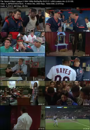 Major League II 1994 1080p BluRayRip EAC3 5.1 x265-Lootera