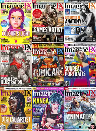 ImagineFX - Full Year 2018 Issues Collection