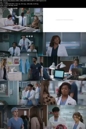 Greys Anatomy S22E11 1080p AMZN WEB-DL DDP 5 1 x265-Kingsman