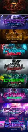 Psd text effect set vol 89