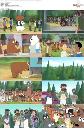 We Bare Bears 2014 S01 S04 1080p MIXED Webrip x265 10bit AAC 2.0-HxD TAoE