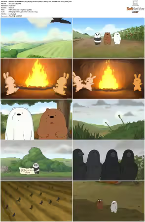 We Bare Bears 2014 S01-S04 1080p MIXED Webrip x265 10bit AAC 2.0-HxD TAoE