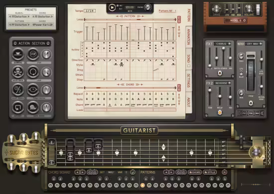 Sugar Bytes Guitarist Library v1.0.4 macOS