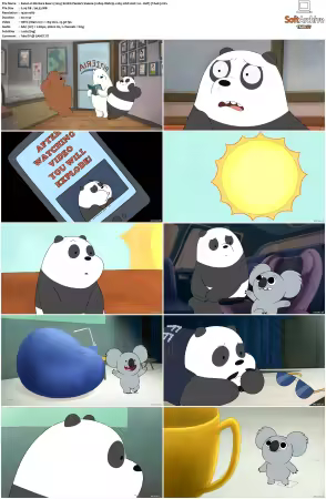 We Bare Bears 2014 S01 S04 1080p MIXED Webrip x265 10bit AAC 2.0-HxD TAoE