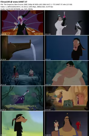 The Emperors New Groove 2000 2160p 4K WEB x265 10bit AAC5.1-YTS