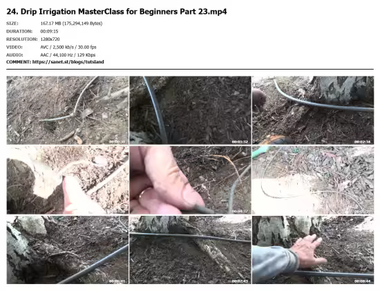 Drip Irrigation MasterClass for Beginners
