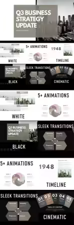Eclipse - Ultra-Modern Black &amp; White PowerPoint Presentation Template