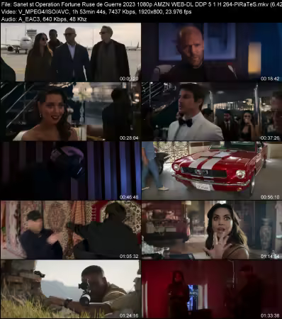 Operation Fortune Ruse de Guerre 2023 1080p AMZN WEB-DL DDP 5.1 H264-PiRaTeS