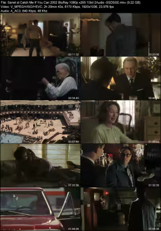 Catch Me If You Can 2002 BluRay 1080p x265 10bit 2Audio -SSDSSE