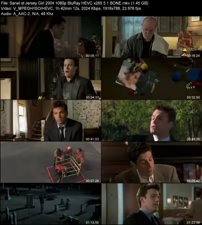 Jersey Girl 2004 1080p BluRay HEVC x265 5.1 BONE