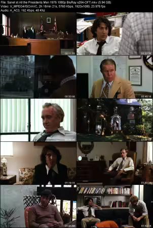 All the Presidents Men 1976 1080p BluRay x264-OFT
