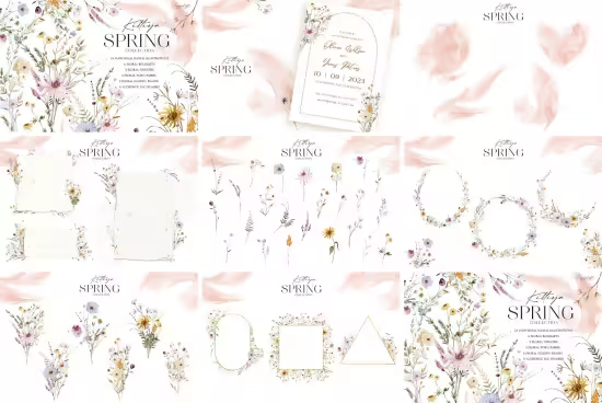 Spring Flowers Collection