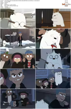 We Bare Bears 2014 S01-S04 1080p MIXED Webrip x265 10bit AAC 2.0-HxD TAoE