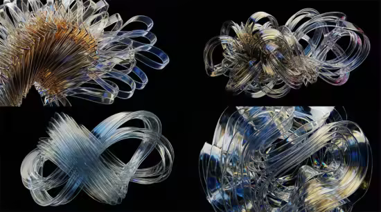 180+ Abstract Organic Glass Backgrounds Collection