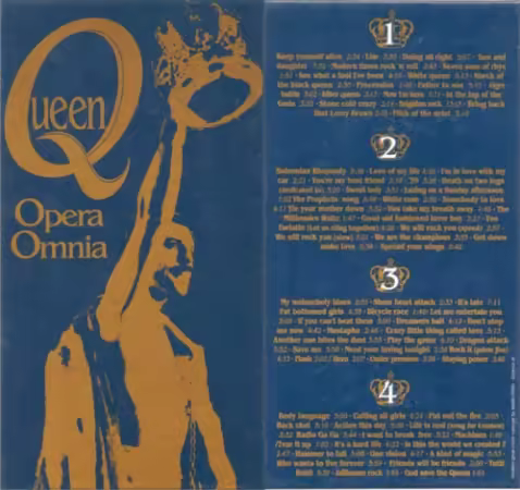 Queen - Opera Omnia (1992) CD-Rip
