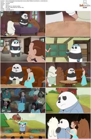 We Bare Bears 2014 S01-S04 1080p MIXED Webrip x265 10bit AAC 2.0-HxD TAoE