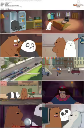 We Bare Bears 2014 S01 S04 1080p MIXED Webrip x265 10bit AAC 2.0-HxD TAoE