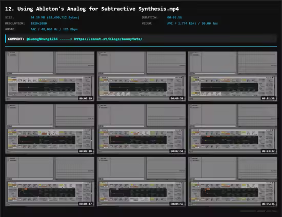 Sound Design 102: Using Synthesis for Music Production