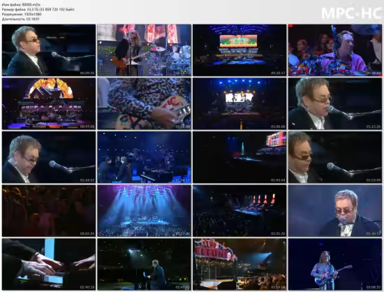 Elton John. Elton 60: Live At Madison Square Garden Blu-ray (2007)