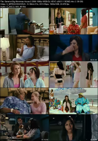 Big Mommas House 2 2006 1080p WEB-DL HEVC x265 5.1 BONE