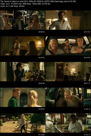 Letters to Juliet 2010 1080p NF WEB-DL DDP5 H264-DarkAngeL