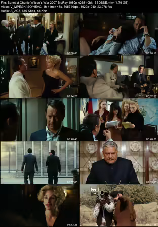 Charlie Wilsons War 2007 BluRay 1080p x265 10bit -SSDSSE