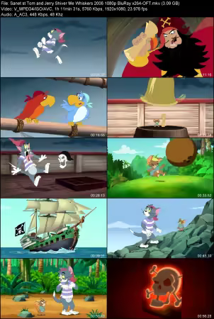 Tom and Jerry Shiver Me Whiskers 2006 1080p BluRay x264-OFT