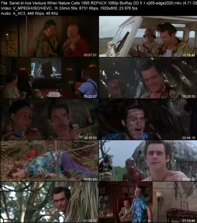 Ace Ventura When Nature Calls 1995 REPACK 1080p BluRay DD 5.1 x265-edge2020