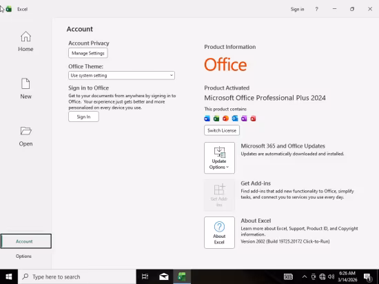Windows 10 Enterprise/Iot Enterprise 22H2 build 19045.7058 With Office 2024 Pro Plus Multilingual Preactivated March 2026
