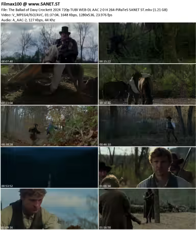 The Ballad of Davy Crockett 2024 720p TUBI WEB-DL AAC 2.0 H 264-PiRaTeS
