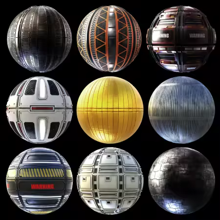 Material Pack Scifi