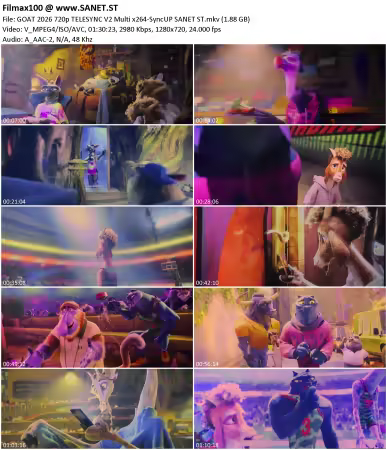 GOAT 2026 720p TELESYNC V2 x264-SyncUP