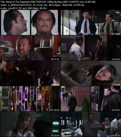 The Departed 2006 REPACK 1080p BluRay x265-YAWNTiC