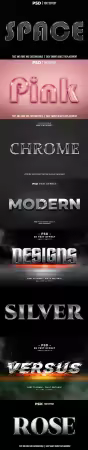 Psd text effect set vol 115