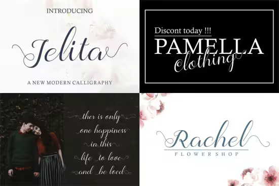 Jelita - New Modern Calligraphy Script Font