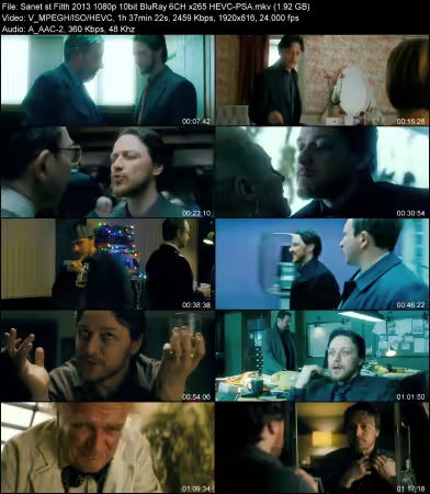 Filth 2013 1080p 10bit BluRay 6CH x265 HEVC-PSA