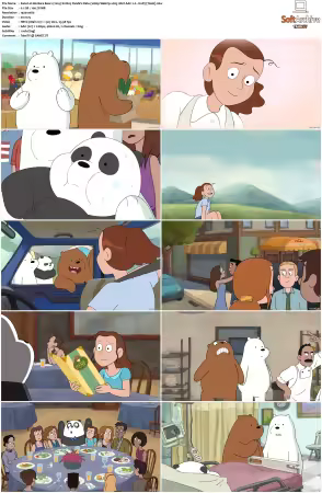 We Bare Bears 2014 S01 S04 1080p MIXED Webrip x265 10bit AAC 2.0-HxD TAoE