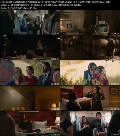 Destination Wedding 2018 1080p AMZN WEB-DL DDP 5.1 H264-PiRaTeS