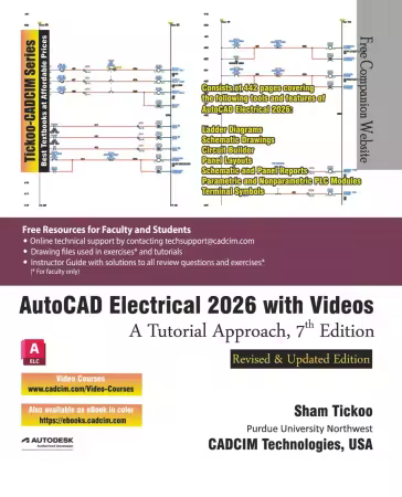 AutoCAD Electrical 2026: A Tutorial Approach, 7th Edition