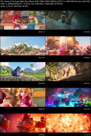 The Super Mario Bros Movie 2023 1080p FDNG WEB-DL DDP 5.1 H264-PiRaTeS