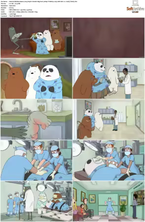 We Bare Bears 2014 S01-S04 1080p MIXED Webrip x265 10bit AAC 2.0-HxD TAoE