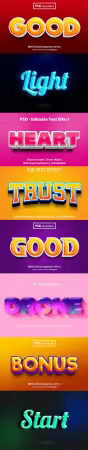 Psd text effect set vol 116