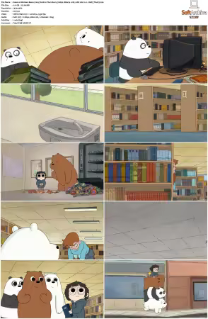 We Bare Bears 2014 S01-S04 1080p MIXED Webrip x265 10bit AAC 2.0-HxD TAoE