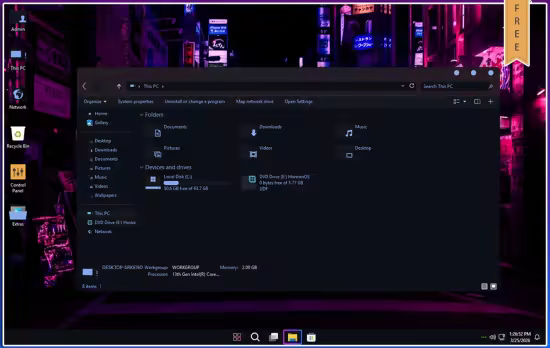 Windows 11 Home 25H2 Build 26200.8037 Horizon OS Edition