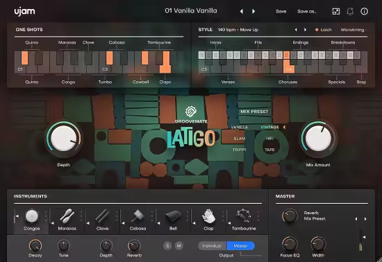 uJAM Groovemate LATIGO v1.0.0 U2B macOS