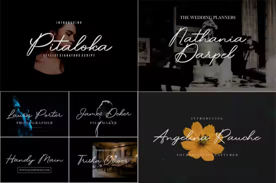 Pitaloka - Stylist Signature Script Font