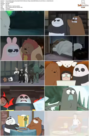 We Bare Bears 2014 S01-S04 1080p MIXED Webrip x265 10bit AAC 2.0-HxD TAoE