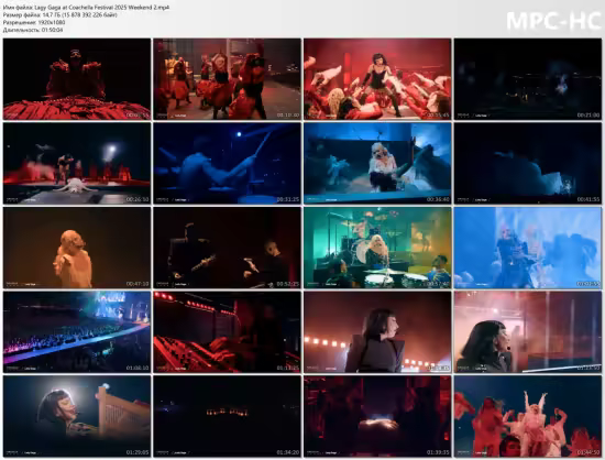 Lady Gaga at Coachella Festival 2025 Weekend 2 (2025) HDTV 1080p
