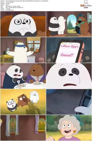 We Bare Bears 2014 S01-S04 1080p MIXED Webrip x265 10bit AAC 2.0-HxD TAoE