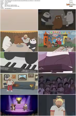 We Bare Bears 2014 S01-S04 1080p MIXED Webrip x265 10bit AAC 2.0-HxD TAoE